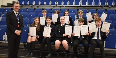 TMA Students Earn Their Crest